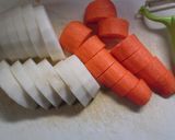 大根と干し椎茸の煮物作り方2写真
