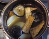 大根と干し椎茸の煮物作り方5写真