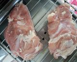 皮がパリパリ!!鶏もも肉のグリル♪作り方3写真