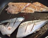 彩り野菜と鯖のキム卵蒸し作り方4写真
