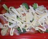 シリコンスチーマーで野菜のチーズ蒸し作り方2写真