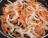 彩り野菜と鯖のキム卵蒸し作り方5写真