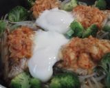 彩り野菜と鯖のキム卵蒸し作り方7写真
