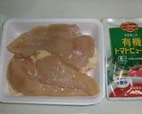 塩麹の鶏肉トマトソース添え☆作り方1写真