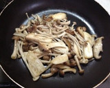 鶏ムネ肉ときのこの芝麻醤炒め作り方7写真