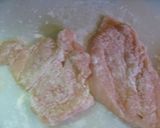 チキンカツーパルメザンチーズの衣で作り方2写真