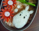 キャラ弁＊ムーミン弁当＊作り方3写真