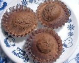 トースターDEココアカップケーキ♪作り方7写真