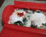 朝ごはんに☆玉ねぎの巣ごもり卵☆作り方5写真