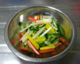 カラフル酢の物♪作り方3写真