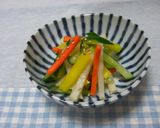 カラフル酢の物♪作り方4写真