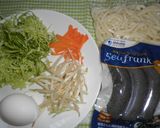 シーフランク（イカ）焼うどん作り方1写真