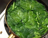＊ほうれん草のごま和え＊作り方1写真