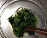 ＊ほうれん草のごま和え＊作り方3写真