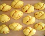 ♡赤ウインナーdeふわふわ編み込みパン♡作り方15写真