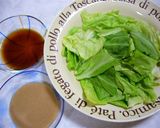温野菜の春キャベツ♪２種類ソース作り方4写真