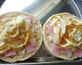 ハム×玉葱の レモン*カレートースト作り方4写真