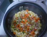POTATO&バター炊き込みご飯作り方4写真