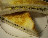 ごま好きさんのためのホットチーズサンド作り方3写真