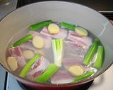 豚の角煮♪ゆで卵とじゃがいも入り作り方3写真