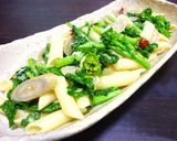 春っ♪ 菜の花と新ごぼうのペペロン風作り方4写真