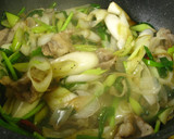■これは旨い！豚肉とねぎの中華風炒め■作り方7写真