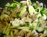 ■これは旨い！豚肉とねぎの中華風炒め■作り方6写真