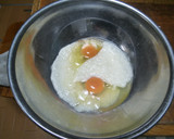米粉の簡単お好み焼き　♪♪作り方2写真