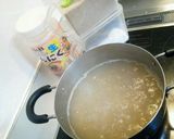 ★シャキシャキ水菜の丸ごと鶏スープ★作り方5写真