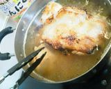 ★シャキシャキ水菜の丸ごと鶏スープ★作り方6写真