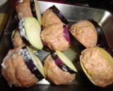 茄子のハンバーグ（茄子の挟み揚げ煮込み）作り方4写真