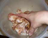 さっぱり唐揚げふぅ〜鶏肉のグリル焼き♪作り方2写真