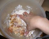 さっぱり唐揚げふぅ〜鶏肉のグリル焼き♪作り方3写真