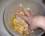 さっぱり唐揚げふぅ〜鶏肉のグリル焼き♪作り方4写真