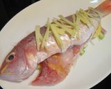 【お家で簡単中華】広東風　魚の姿蒸し作り方5写真