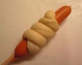 お家で作るフランクフルトパン作り方3写真
