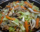 プルコギ風　肉野菜炒め作り方4写真