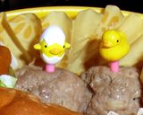 シリコンスチーマで超早★バランスお弁当♪作り方5写真