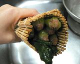 粋な一品！ほうれん草のとろろがけ作り方3写真