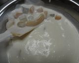 カステラドーム　みつ豆のクリーム入り♪作り方7写真