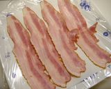 レンジで簡単！焼きベーコン作り方1写真