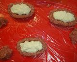 ポテトチーズの満腹ニコニコハンバーグ☺作り方8写真