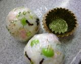 塩昆布×ハム×葱　山葵レモン風味おにぎり作り方4写真