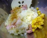 ベーコンのおにぎり　レモンカレー風味作り方3写真