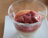 苺＆レモンカラメルで食べるカスタード♪　作り方8写真