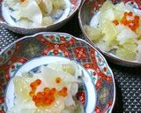 大根と文旦のなます和え☆イクラのせ作り方6写真