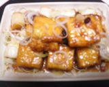 厚揚げと長ねぎのピリ辛照り焼き作り方12写真