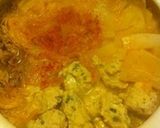 鶏肉だんご☆とりやさいみそ鍋に作り方6写真
