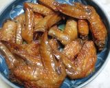鶏手羽先の煮物と煮卵作り方3写真