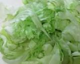 しそ香る*。鮭とレタスの春色チャーハン作り方1写真